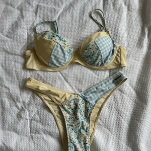 Blackbough Swim Cindy Push-up Underwear Bikini in Buttermilk